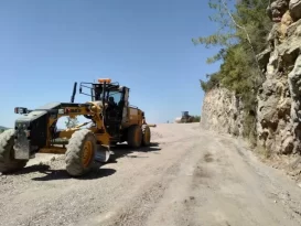 Alanya Bayırkozağacı Yolu Asfalta Hazırlanıyor