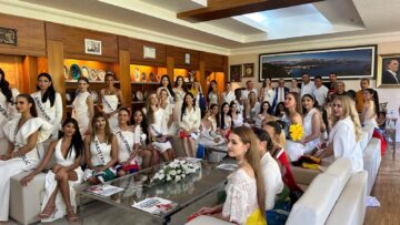 Kemer’de Miss Aura International Güzellik Yarışması Heyecanı