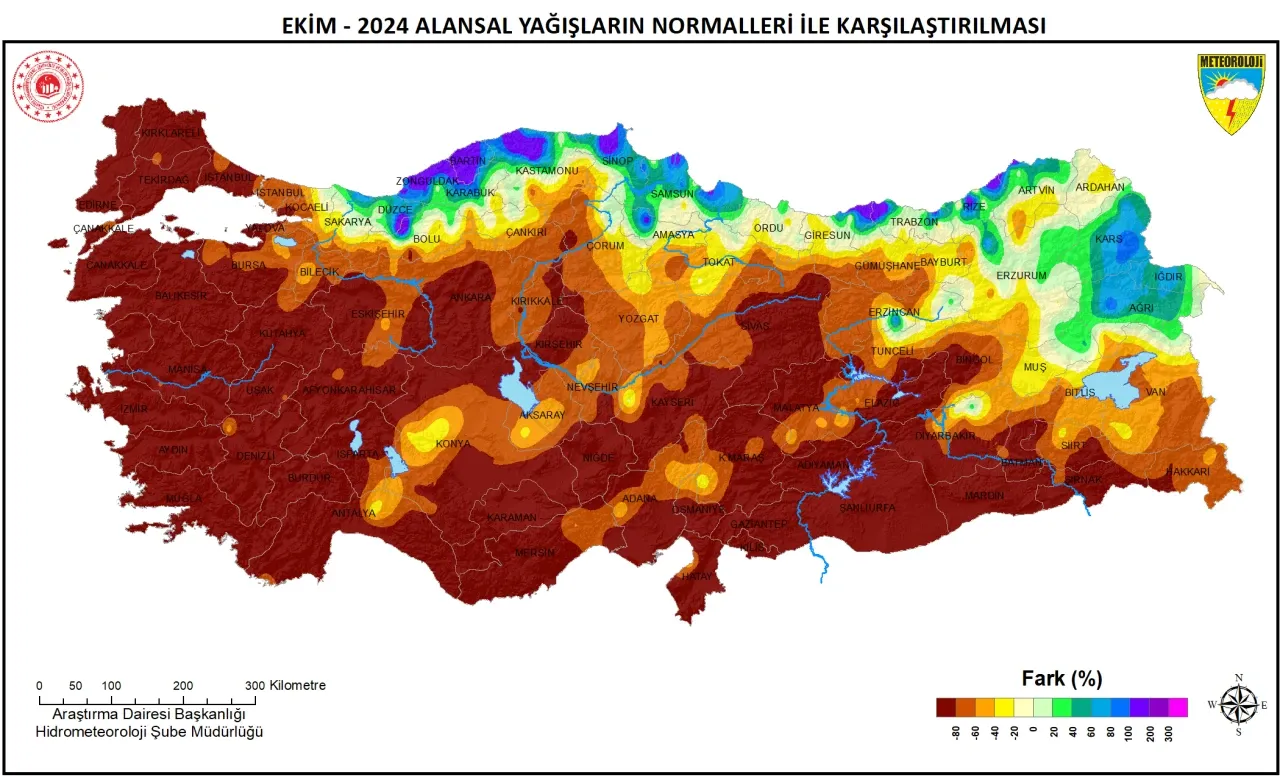 Yağışlarda ekim alarmı; bazı illere hiç yağmadı – Antalya Hakkında