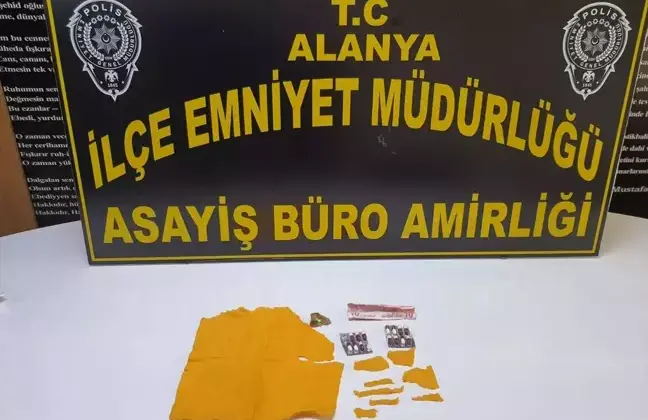 Antalya’da Uyuşturucu ile Yakalanan Şüpheli Gözaltına Alındı