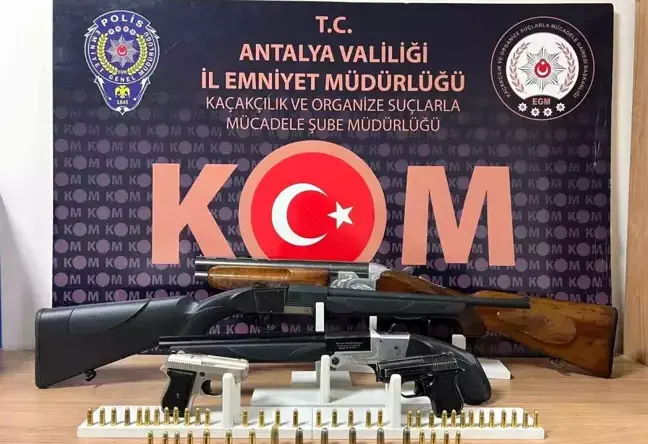 Antalya’da Kaçakçılıkla Mücadele Operasyonları: 4 Şüpheli Yakalandı