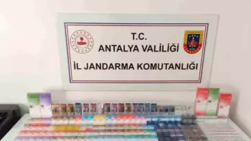 Alanya’da Kaçak Sigara Operasyonu
