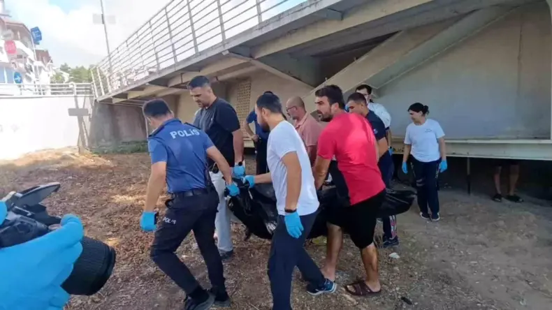 Manavgat’ta Irmakta Ceset Bulundu