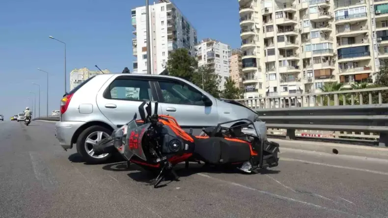Antalya’da Acil Sağlık Motosiklet Kazası