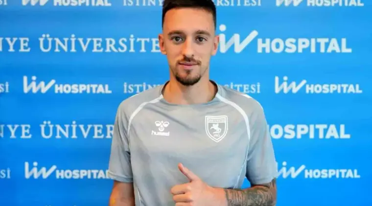 Samsunspor’un Yeni Transferi Sağlık Kontrolünden Geçti