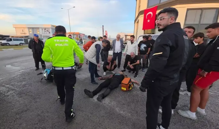 Manavgat’ta Motosiklet Kazası: Bir Yaralı