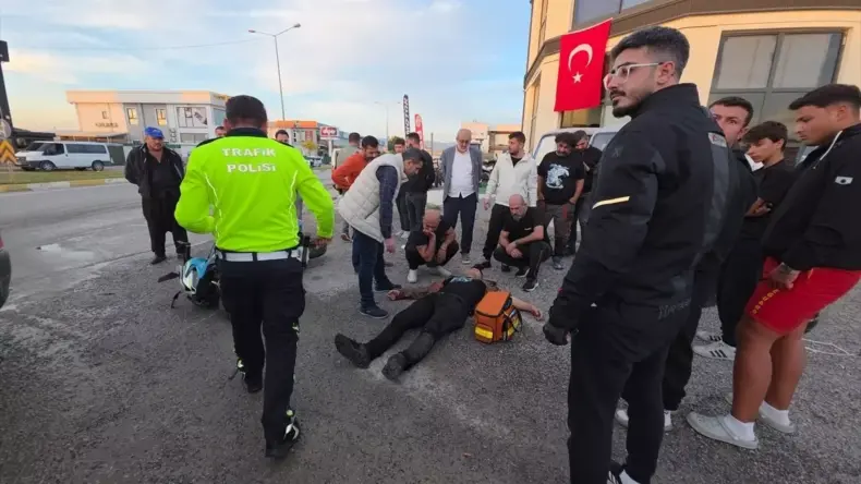 Manavgat’ta Motosiklet Kazası: Bir Yaralı