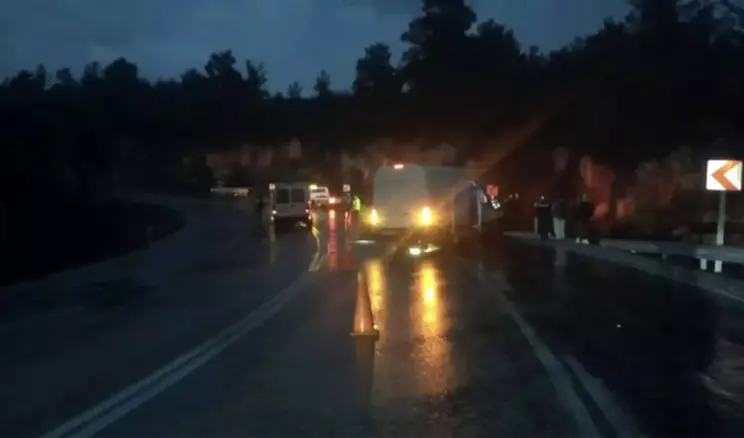 Akseki’de Trafik Kazası: 5 Yaralı