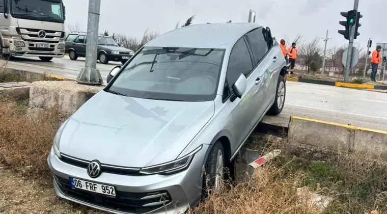 Burdur’da Trafik Kazası: 1 Yaralı