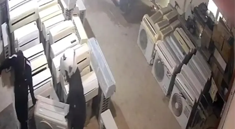 Antalya’da Klima Hırsızları Tutuklandı