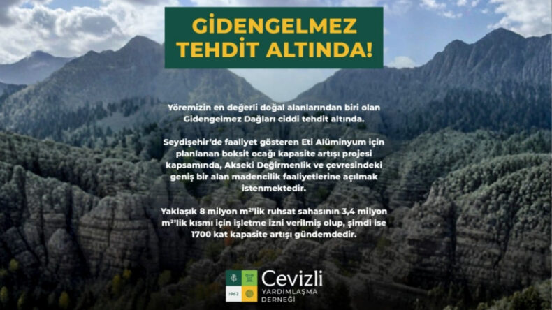 Gidengelmez Dağları İçin Kritik Süreç: Bölge Halkından Madencilik Projesine Tepki