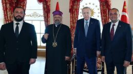 Cumhurbaşkanı Erdoğan, Türkiye Ermenileri Patriği Sahak Maşalyan’ı kabul etti