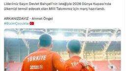 MHP’den Milli Takıma Dünya Kupası marşı