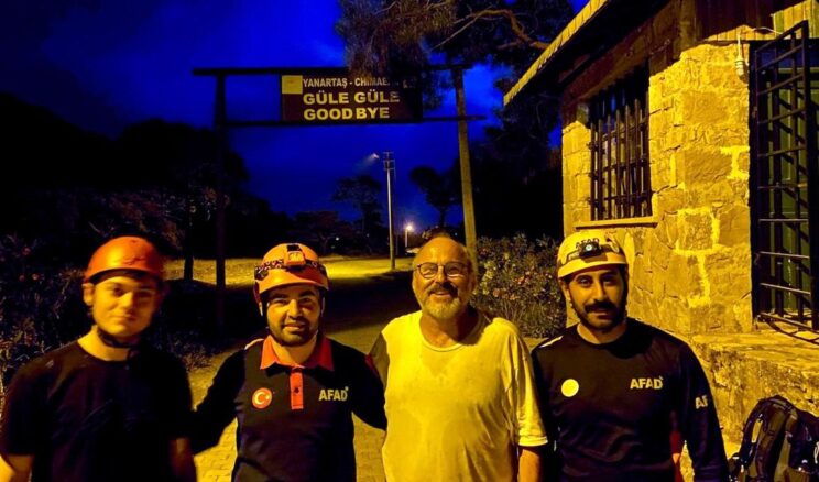 Antalya’da Kaybolan Turist Kurtarıldı